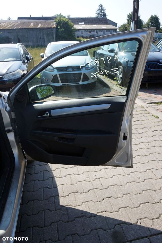 DRZWI PRZEDNIE PRAWE ASTRA III H KOMBI Z157  SREBRNY OPEL 2004-2006 - 8