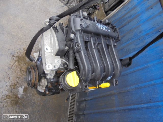 Motor D4FF732 D4F732 DACIA LOGAN 2 MCV FASE 1 2013 1.2I 75CV 5P BRANCA - 1