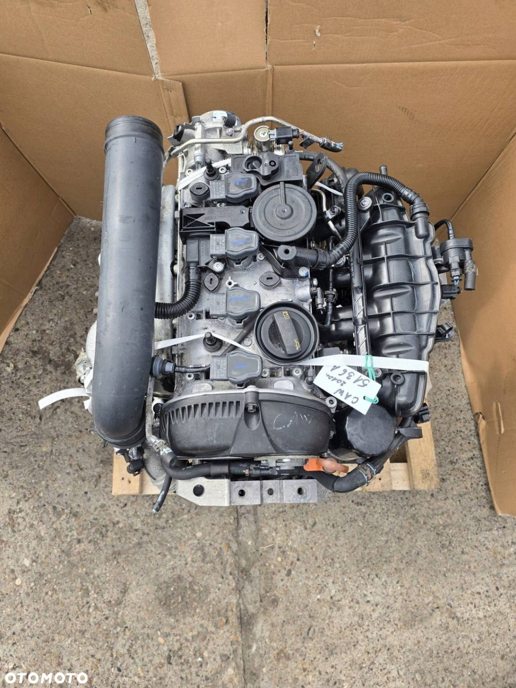 SILNIK KOMPLETNY AUDI VW SKODA SEAT 2.0 TSI CAW NR MAG 5136A - 3