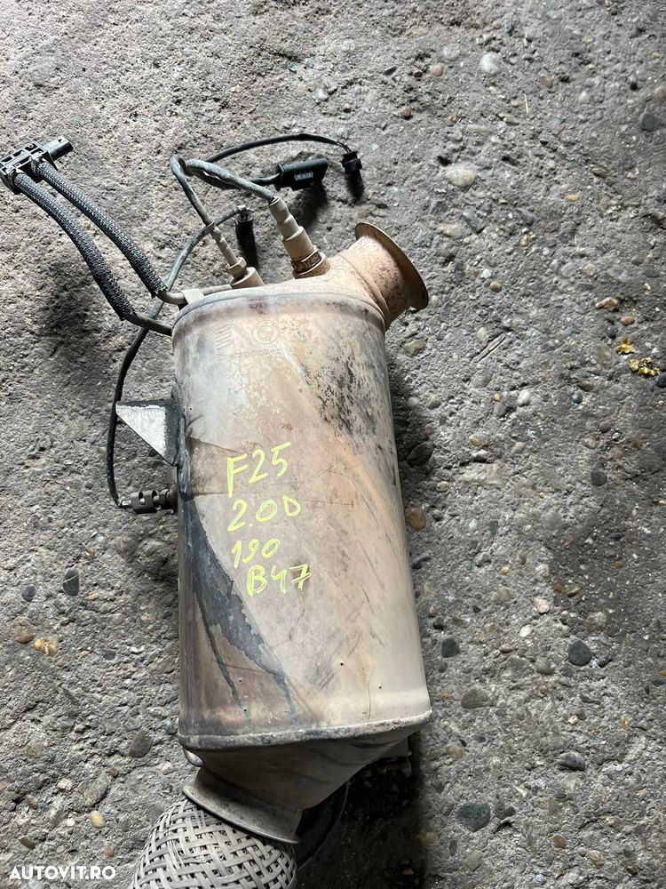 Filtru particule dpf BMW X3 F25 X4 F26 euro 6 fara adblue B47 190 cai  cod 8518141 8573995 - 6