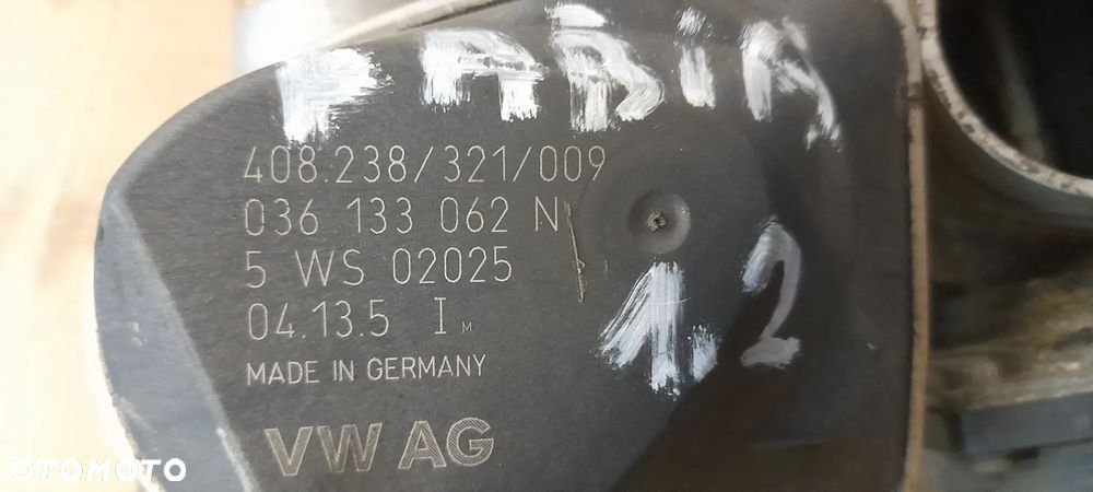 przepustnica fabia polo 1,2  036133062N 03C133062B - 2