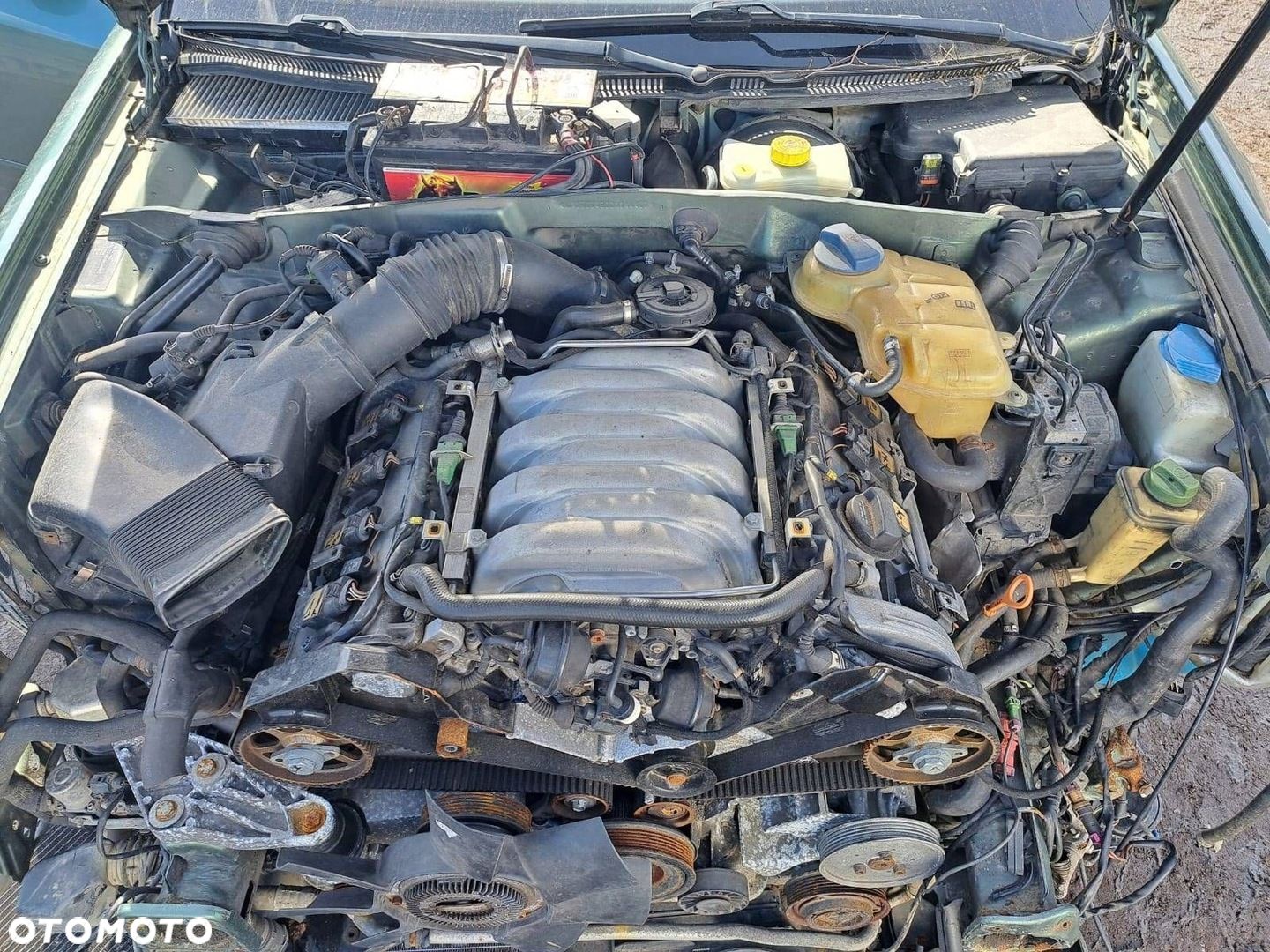 SILNIK GOŁY SŁUPEK AUDI S6 C5 QUATRO 4.2 8V ASG - 1