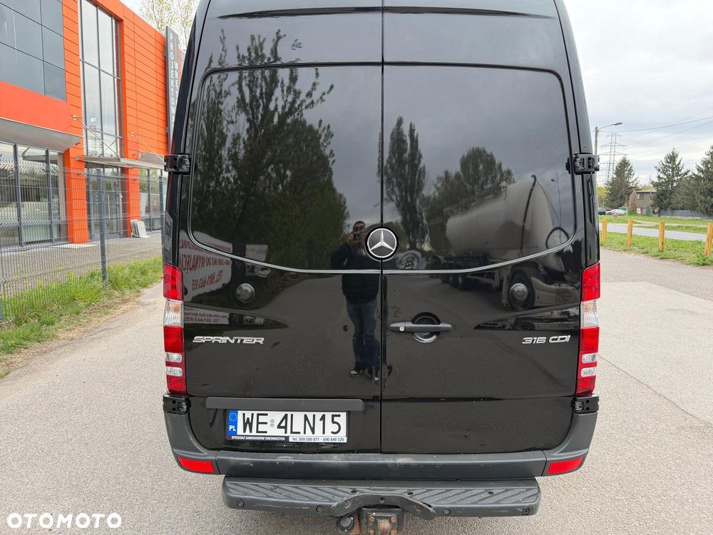 Mercedes-Benz Sprinter 316 CDI, 2.2 163KM, L4H2, Niski przebieg, Bardzo zadbany - 7