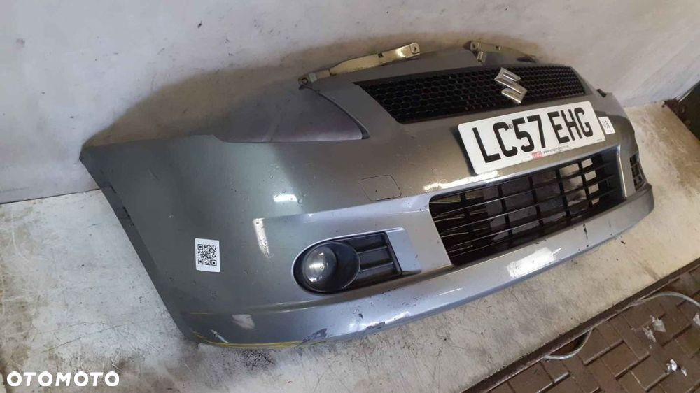 ! ZDERZAK PRZÓD PRZEDNI SUZUKI SWIFT 4 IV ZCD SZARY GRAFITOWY HALOGENY - 4