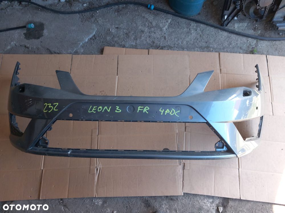 ZDERZAK PRZÓD PRZEDNI SEAT LEON III FR 4xPDC - 1