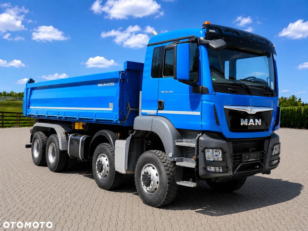 MAN TGS 41.470 BB 8x8 Meiller – Wywrotka trójstronna | Hardox | 470 KM | 2020 | 139 237 km - 1