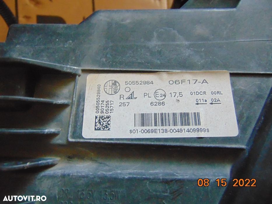 Far Alfa Romeo Stelvio 2015+ faruri stanga dreapta complete europa dez - 6