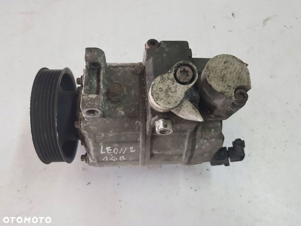 SEAT LEON 2 II 1P 06-12r 1.6 B SPRĘŻARKA KLIMATYZACJI 1K0820859D - 3