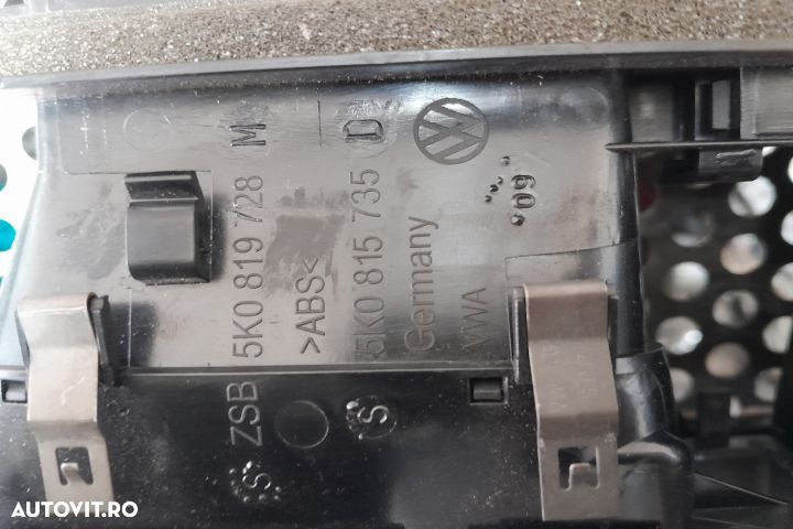Grila ventilatie bord centru 5K0819728M / 5K0815735D Volkswagen VW Go - 3