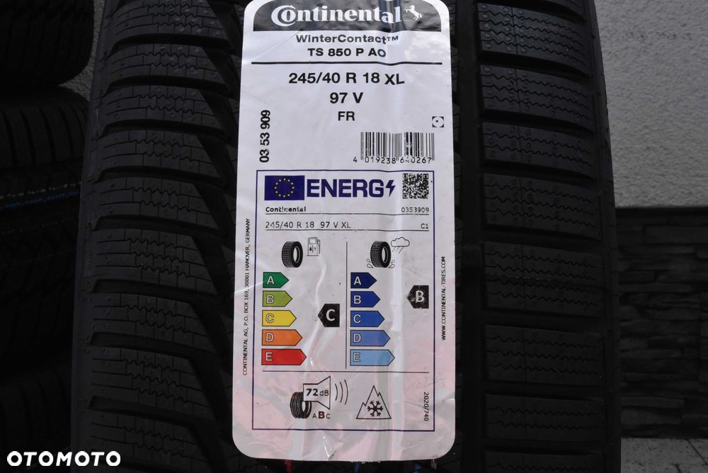 Nowe koła zimowe Audi A4 S4 B9 8W0 18" Nowy model Continental AO 2025r - 6
