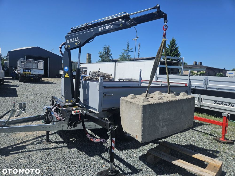 Inny JOPJOB Tripper 35 HDS/żuraw 1,8t + wywrotka JPM 3,2m - 4