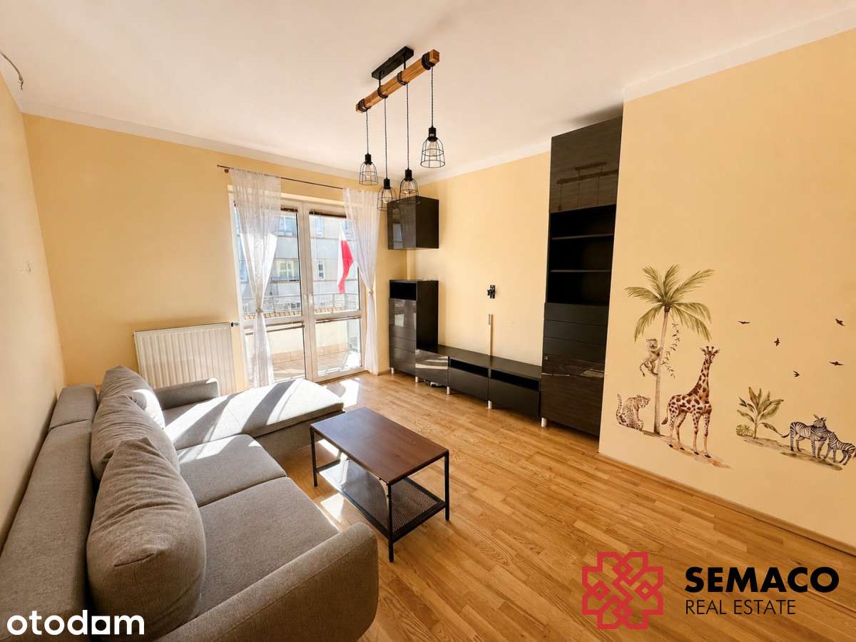 2 osobne pokoje/duży balkon/miejsce postojowe