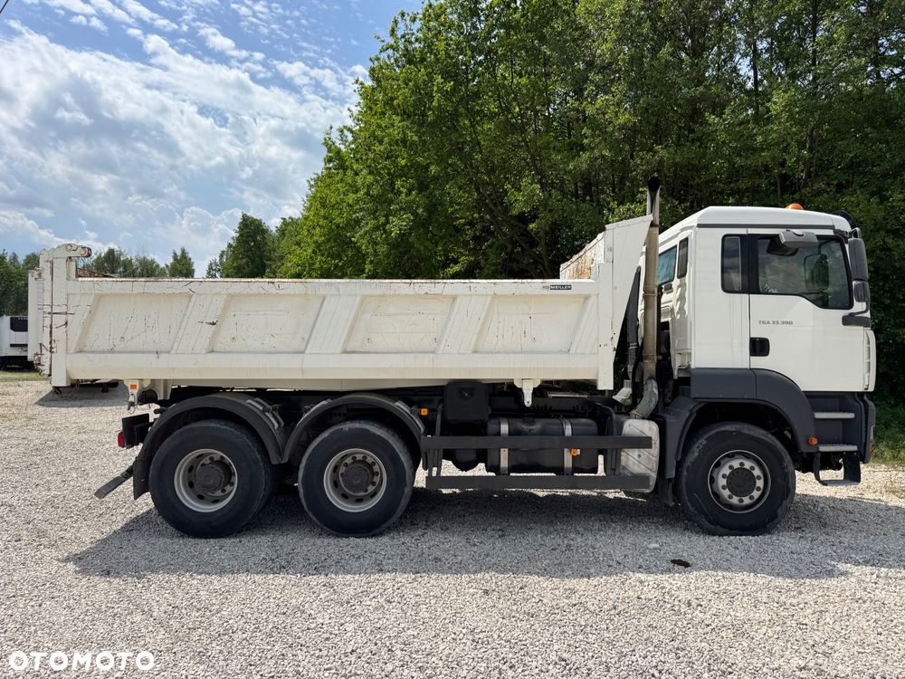 MAN TGA 33.390 6X4 Kiper Wywrotka Manual Resor Hydroburta - 11