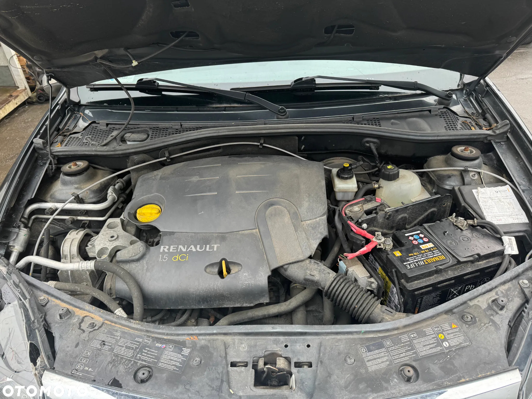 SILNIK 1.5 DCI 68KM 50kW SŁUPEK K9K792 DACIA SANDERO I - 4