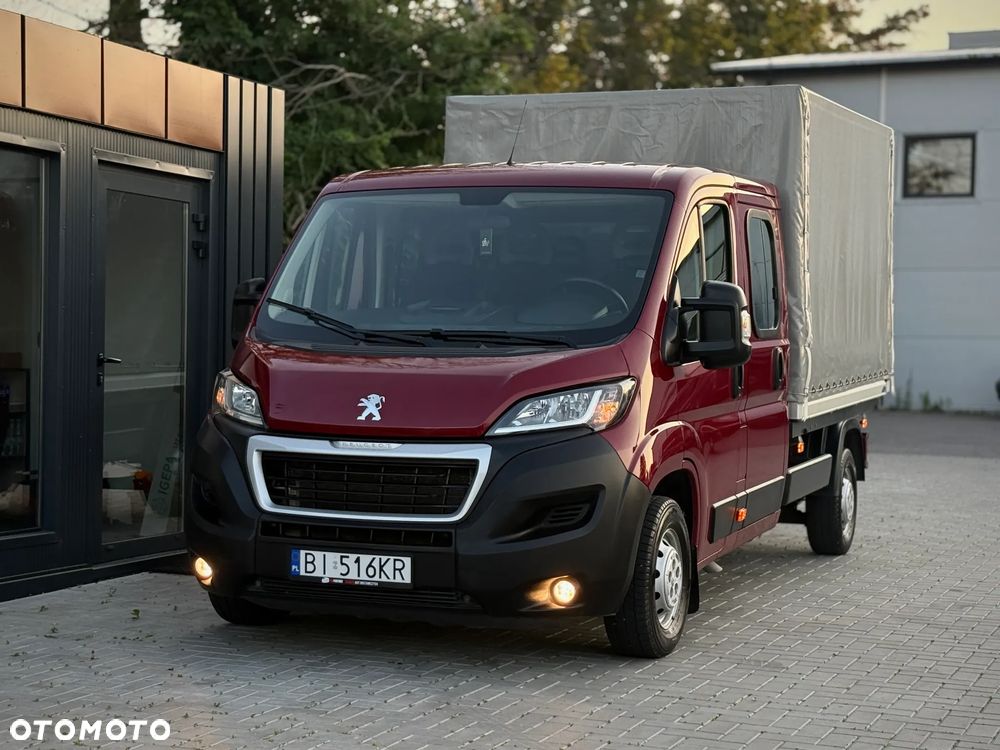 Peugeot Boxer 2.2 HDI /123.914KM PRZEBIEG /  2020 ROK PRODUKCJI / Doka Brygadówka Podwójna Kabina 7-osobowa / Bezwypadkowy / ZAREJESTROWANY W PL - 14