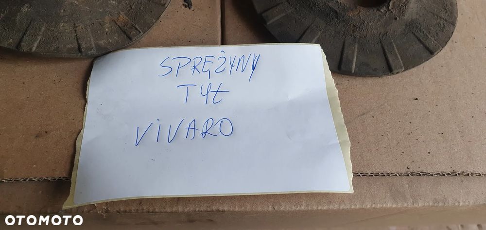 Sprężyny sprężyna tył tylne 2SZT Opel Vivaro B Trafic III - 8