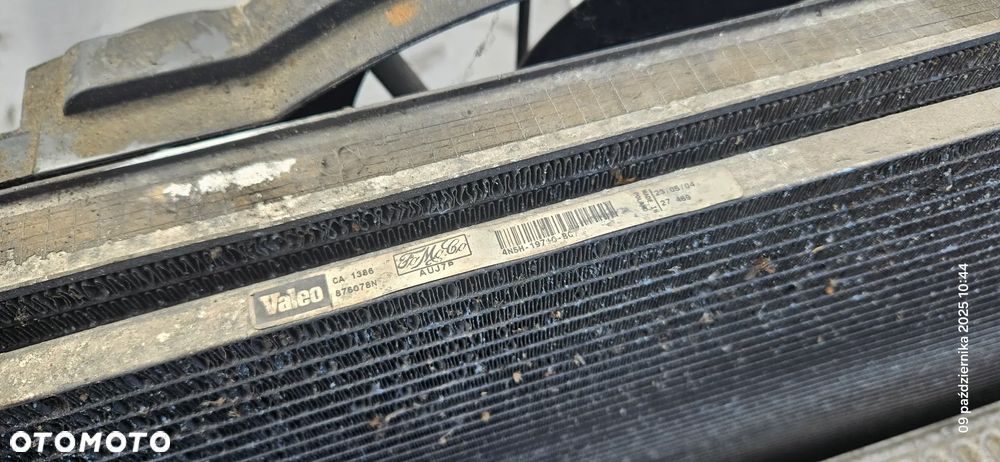 Komplet chłodnic wentylator chłodnicy Volvo V50 S40 II 2,0 D 100kW 136KM 2004r 3M5H-8C607-UC - 5