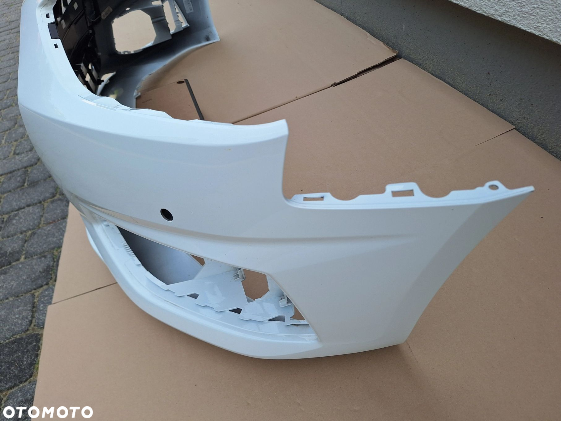 AUDI A4 B9 LIFT 19- 8W0 B.ŁADNY! NIE KLEJONY! ZDERZAK PRZÓD PRZEDNI+CAŁY GRILL ORYG. 8W0807437 WYSYŁKA 24H - 3