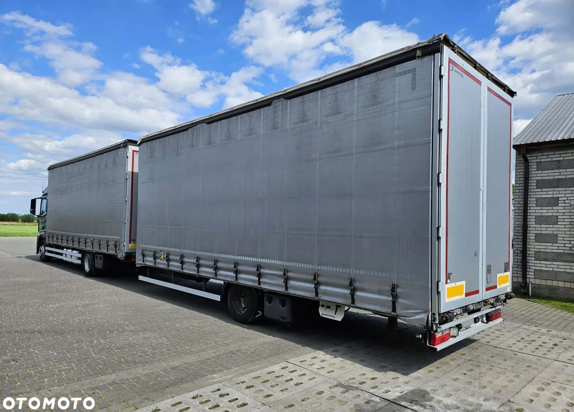 Mercedes-Benz ACTROS 1833 / ZESTAW TANDEM PRZESTRZENNY 120 M3 / 2018 R / GNIOTPOL / EURO 6 - 3