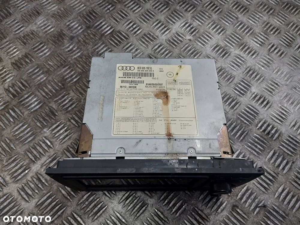 RADIO ODTWARZACZ AUDI A4 B7 8E0035192Q RADIO NAVIGATION PLUS - 3