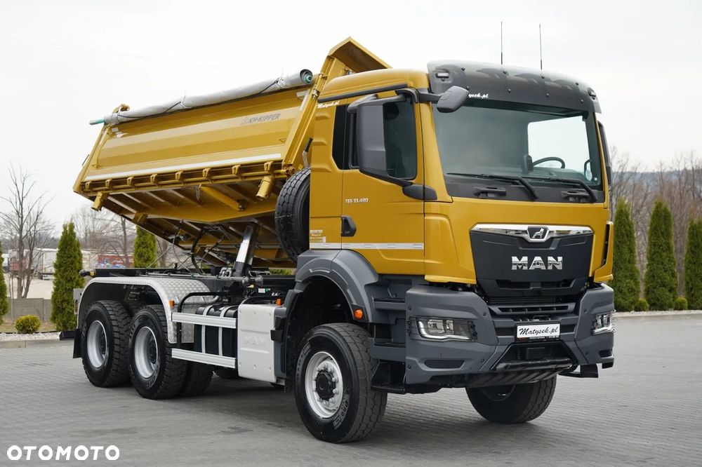 MAN TGS 33.480 / 6X6 / WYWROTKA 3 STRONNA / BORDMATIC / HYDROBURTA / KH KIPPER / AUTOMAT / FABRYCZNIE NOWY / DOSTĘPNY OD RĘKI / WYMIEŃ SWÓJ STARY POJAZD NA NOWY - 10