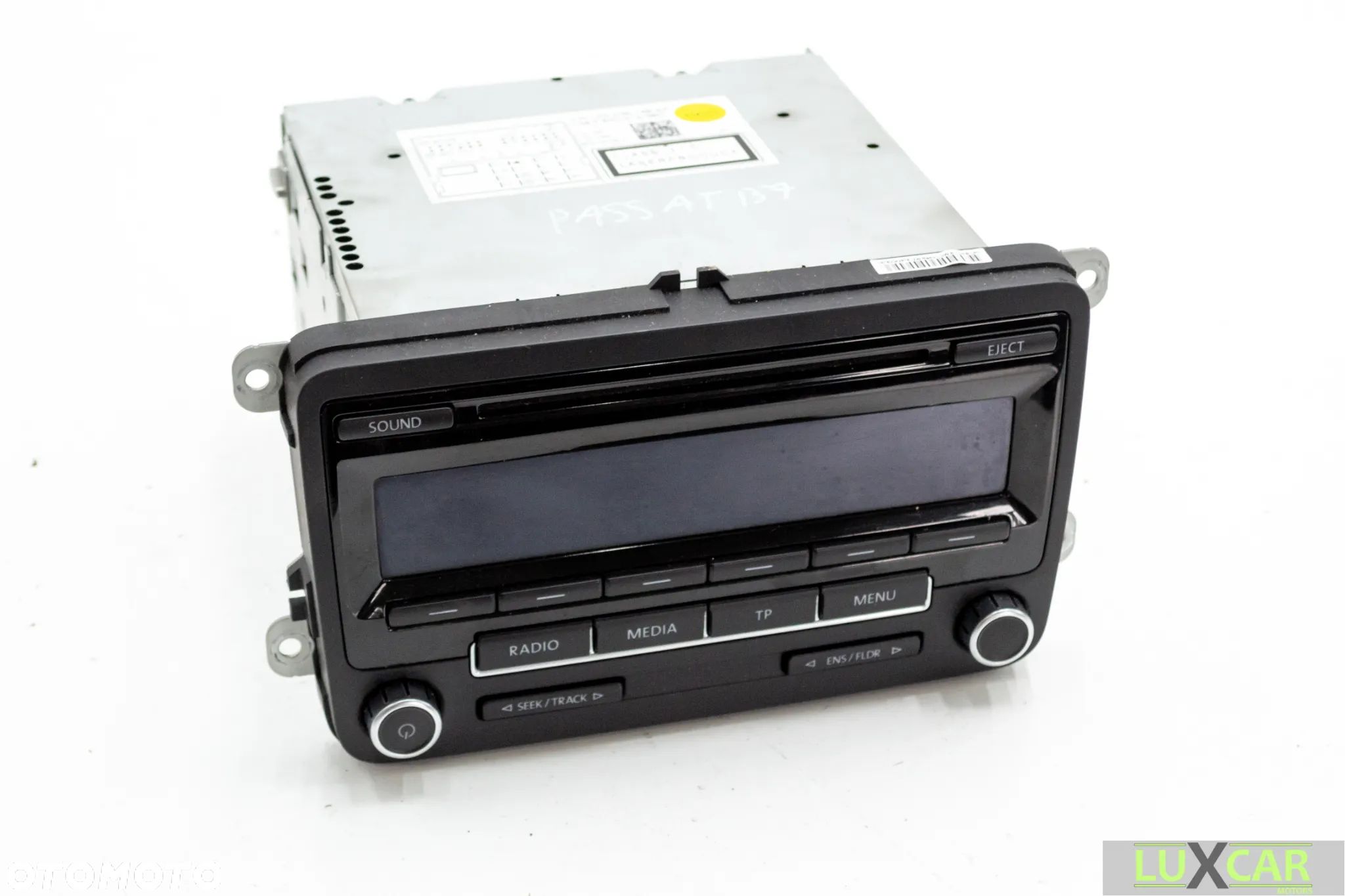 VW PASSAT B7 RADIO ODTWARZACZ CD ORYGINAŁ 1K0035186AP GORLICE - 1