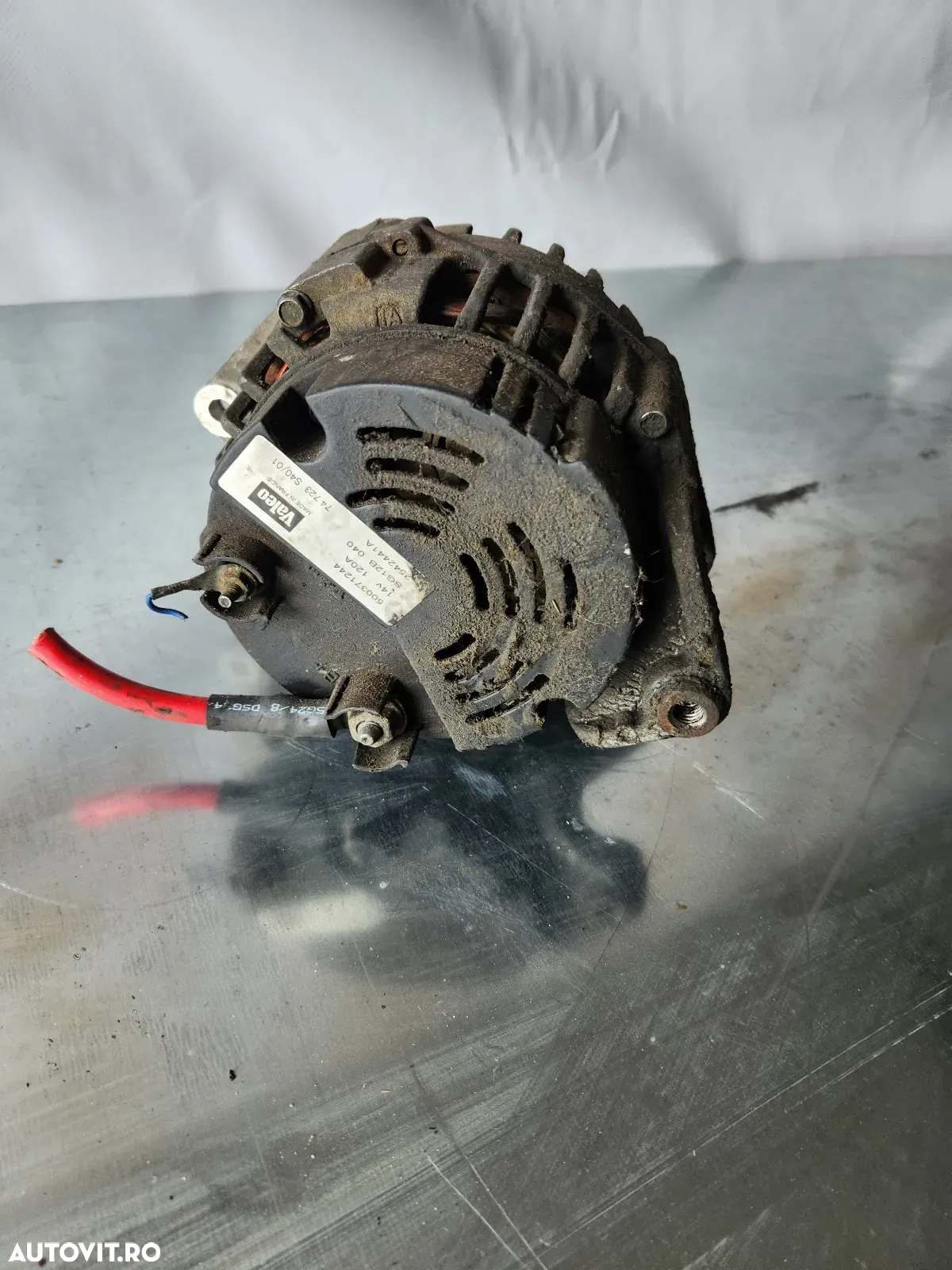Alternator Fiat Ducato Peugeot Boxer Citroen Jumper 2.8 Diesel Hdi Jtd Cod  Factura Si Garantie - 6