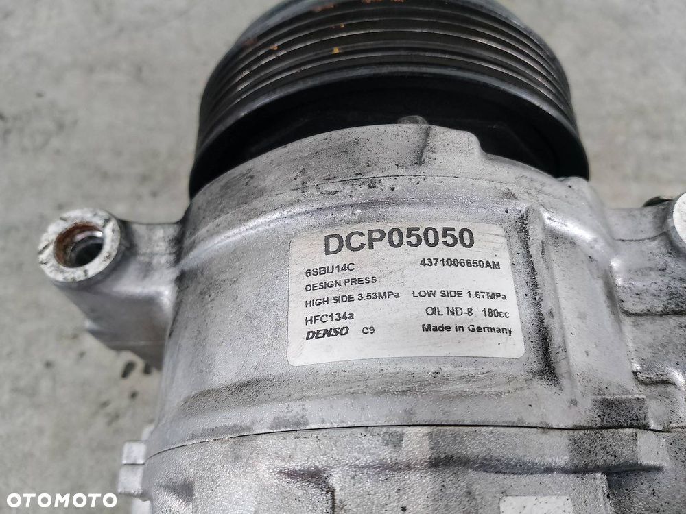 POMPA, SPRĘŻARKA KLIMATYZACJI BMW 1 E81 DCP05050 DENSO 2.0 D 118d - 7