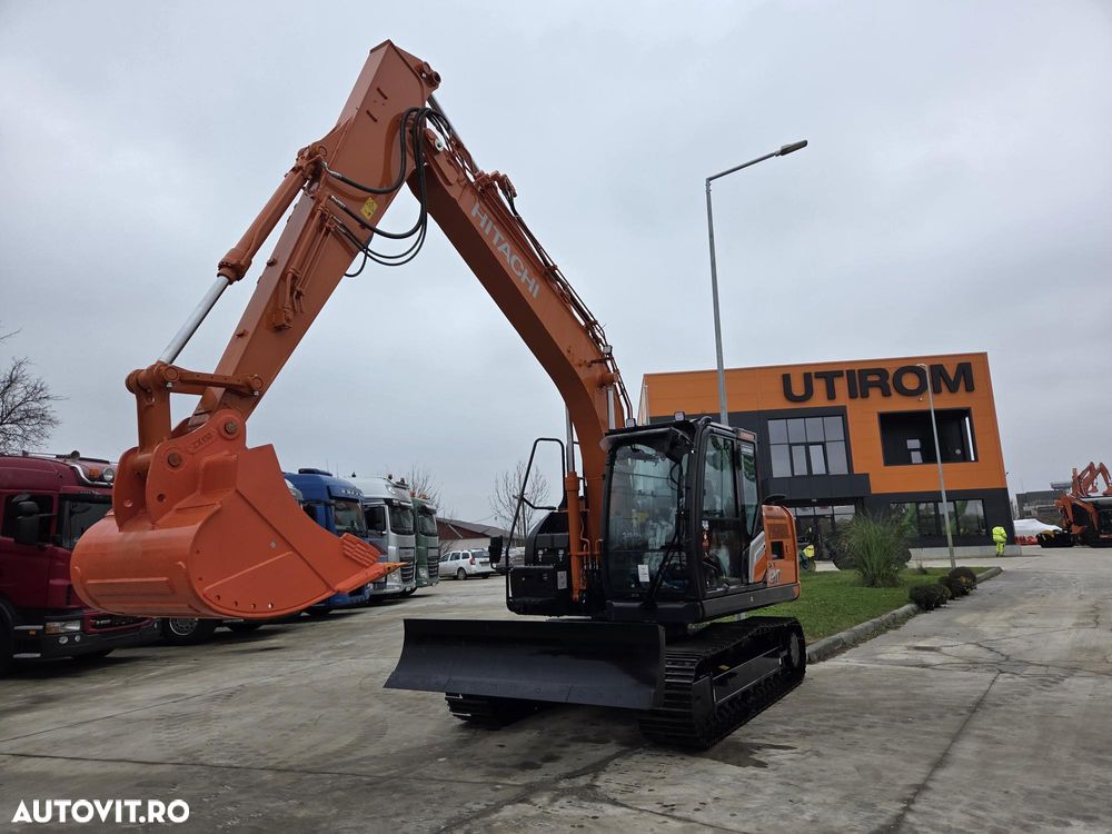 Hitachi LANDCROSS ZX130-7, 2025, 15,5t, LAMA, Ad sapare 7m, Inst picon, Inst rotire, camera spate, camere laterale, latime 2,49m, consum 5,5l/ora, ridica 7,5tone, garantie extinsa, posibilitate leasing-PROMOTIE 129.900 EUR+Tva - 2