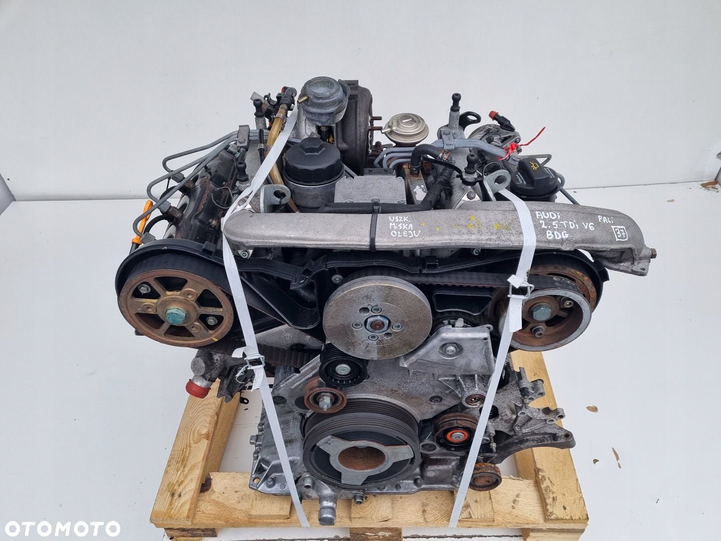 SILNIK KOMPLET Audi A4 B7 2.5 TDI 163KM pali BDG - 1