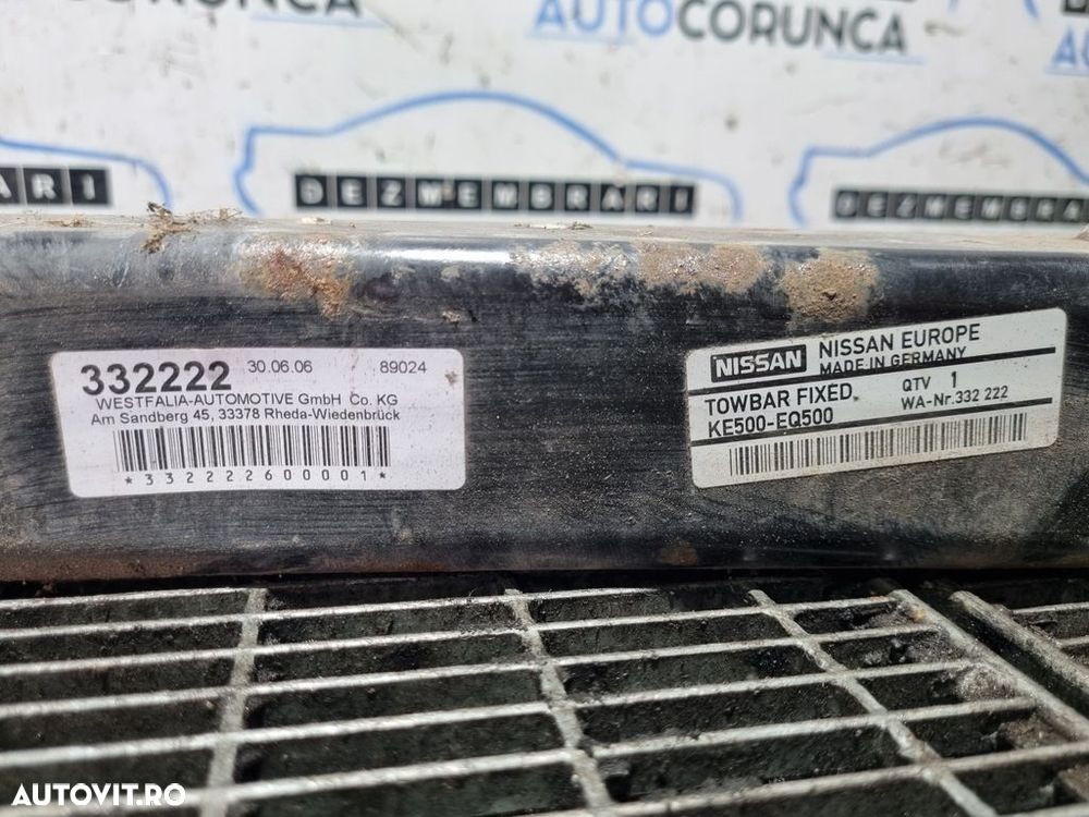 Carlig remorcare Nissan X - Trail T30 2001 - 2008 SUV 4 Usi (1325) - 3