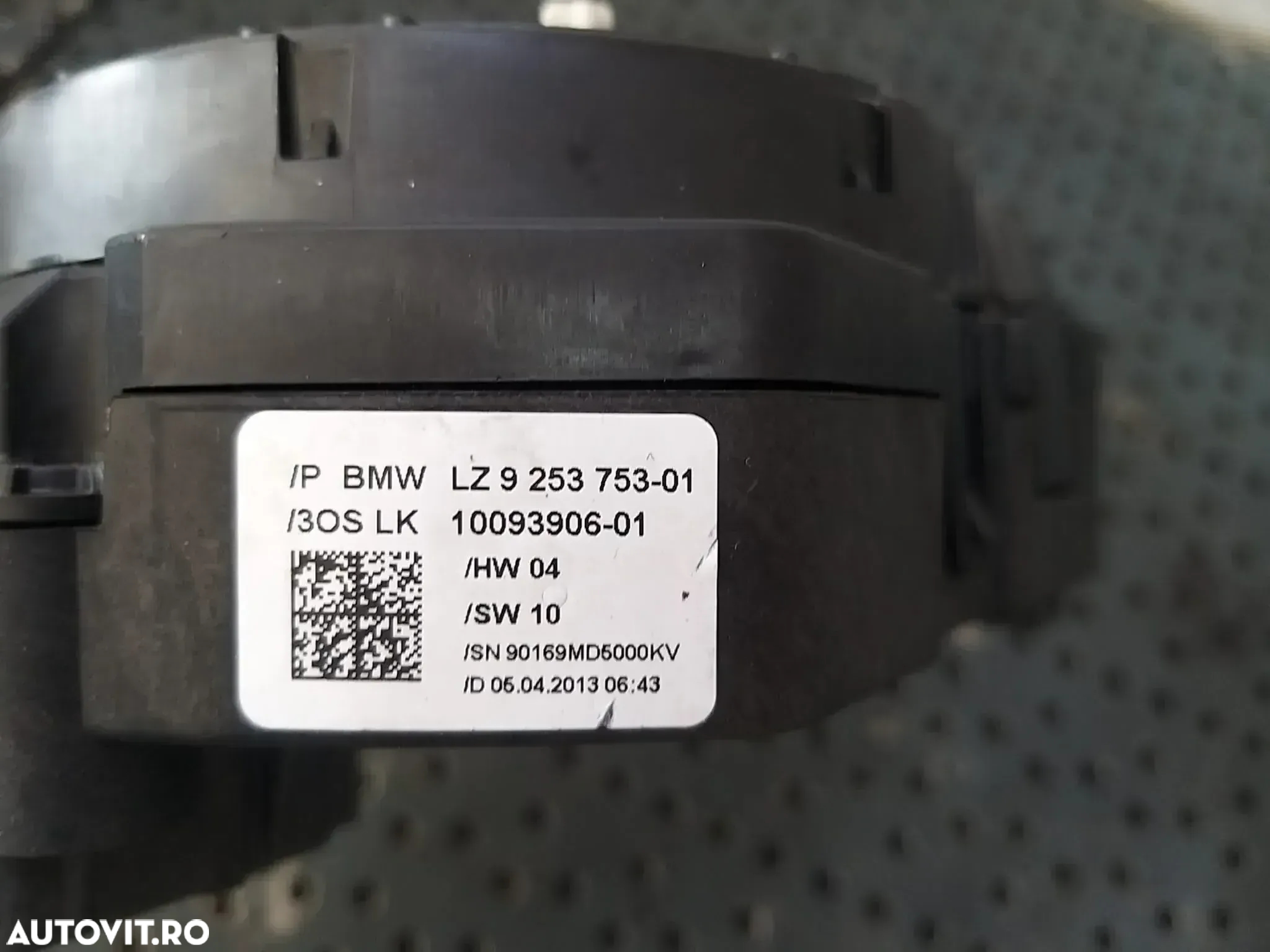 Bloc manete semnalizare stergator parbriz spirala volan bmw seria 1 f20 f21 925375301 1009390601 1004296014 - 3