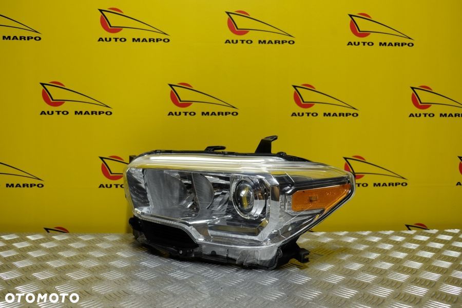 TOYOTA TACOMA 2016- REFLEKTOR LAMPA ZWYKŁA SOCZEWKOWA BEZ LED JASNA L USA - 4