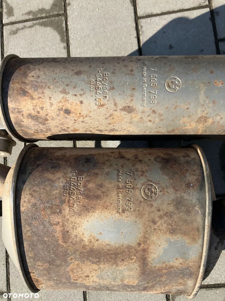 WYDECH TŁUMIK BMW E65 745i 735i V8 N62 7505795 7505797 7505798 75057999 - 6