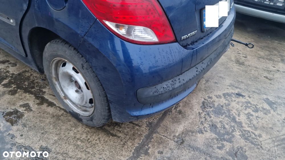 PEUGEOT 207 LIFT ZDERZAK TYŁ - 3