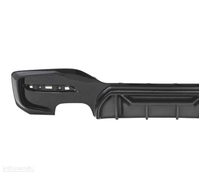 DIFUSOR TRASEIRO BMW F20 LCI 15-19 LOOK COMPETITION CARBONO - 5