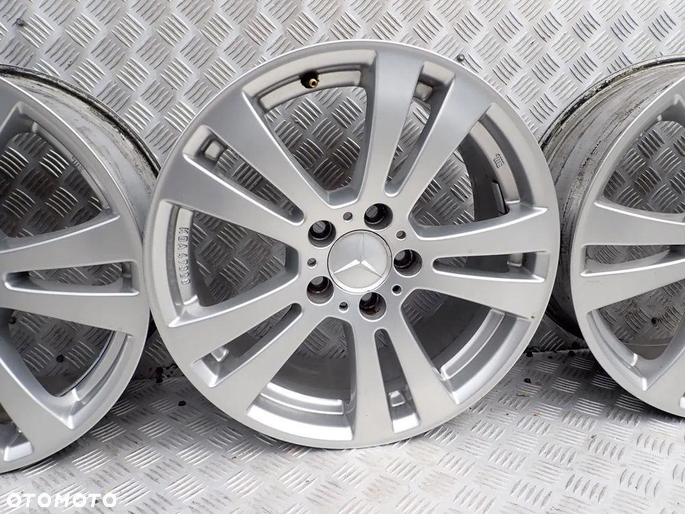 FELGI ALUMINIOWE MERCEDES 7,5X17 5X112 ET47 DOSTĘPNE 2 KOMPLETY - 6