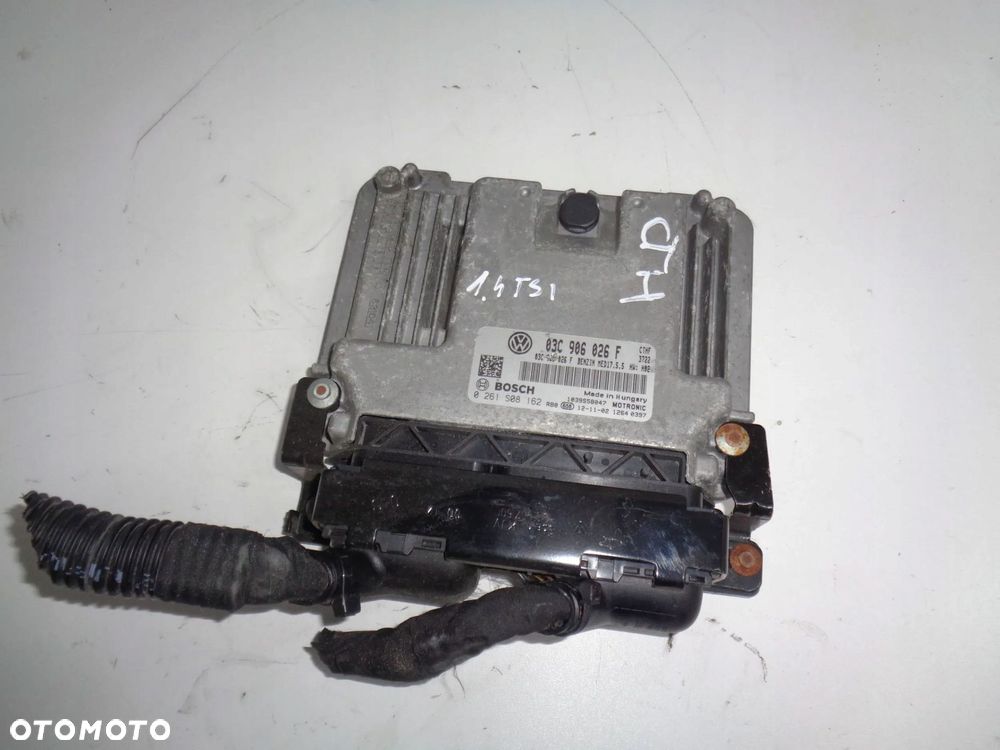 seat ibiza iv 6j fr cupra 1.4 tsi komputer sterownik silnika 03c906026f - 1