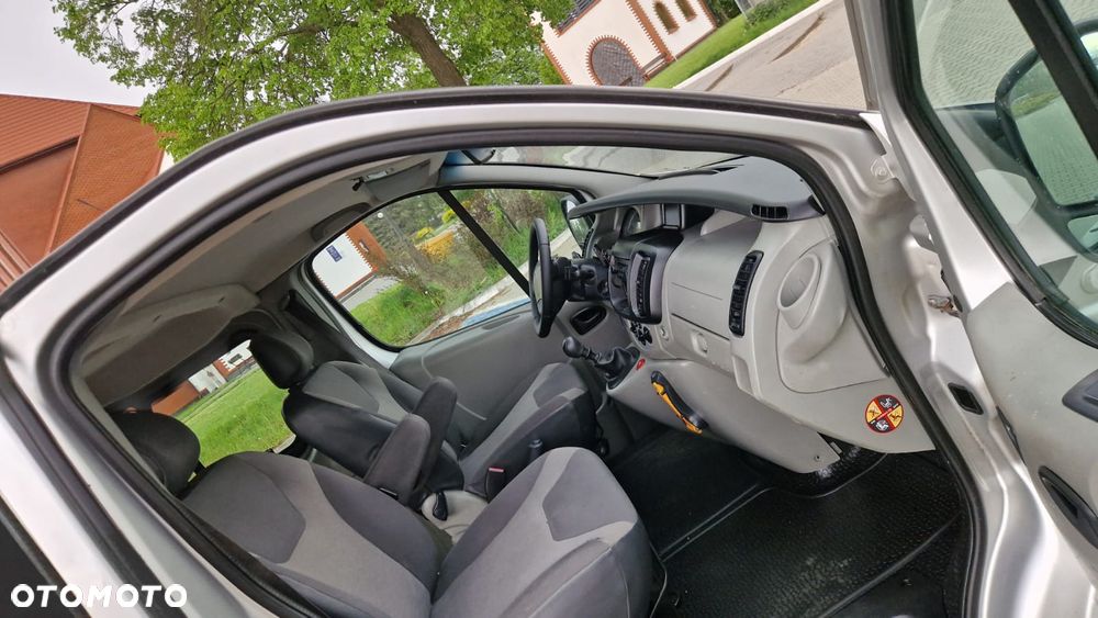 Renault TRAFIC L2H1 Długi Klima Elektryka Navi Tempomat Dubel Kabina 6os Brygadówka - 19