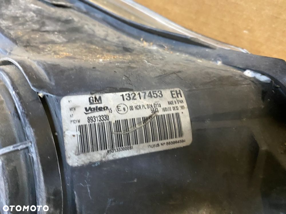 lampy corsa d czarne przed liftem komplet eu całe - 5