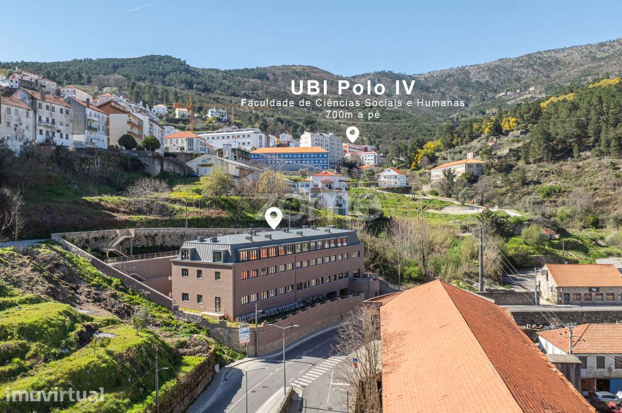 Apartamentos T0 novos equipados e mobilados na Covilhã - Grande imagem: 3/35