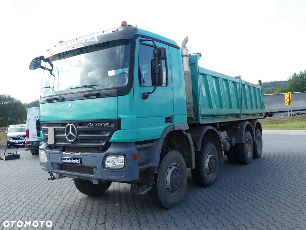 Mercedes-Benz ACTROS 4144 / 8x8 / WYWROTKA MEILLER 3-STRONNA / MANUAL / - 5