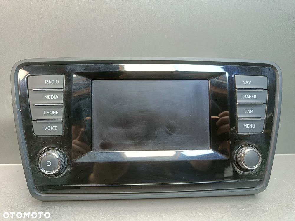 Radio Nawigacja Skoda Octavia 3 III Wyświetlacz Czytnik Multimedia Napęd 5E0919605D 5E0035874 - 2