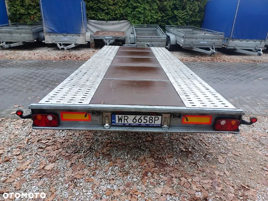 Niewiadów laweta Mars płaska platforma 5 m 2700 kg - 4