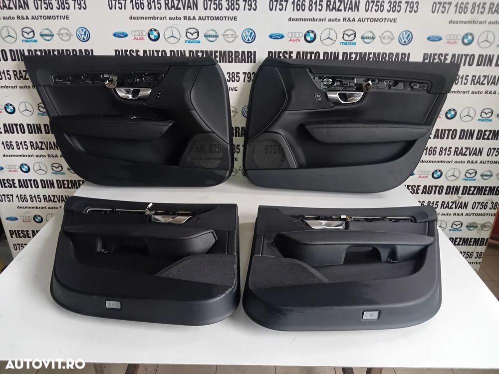 Fata Tapiterie Usa Piele Volvo S90 V90 An 2016-2020 Volan Stanga - 2