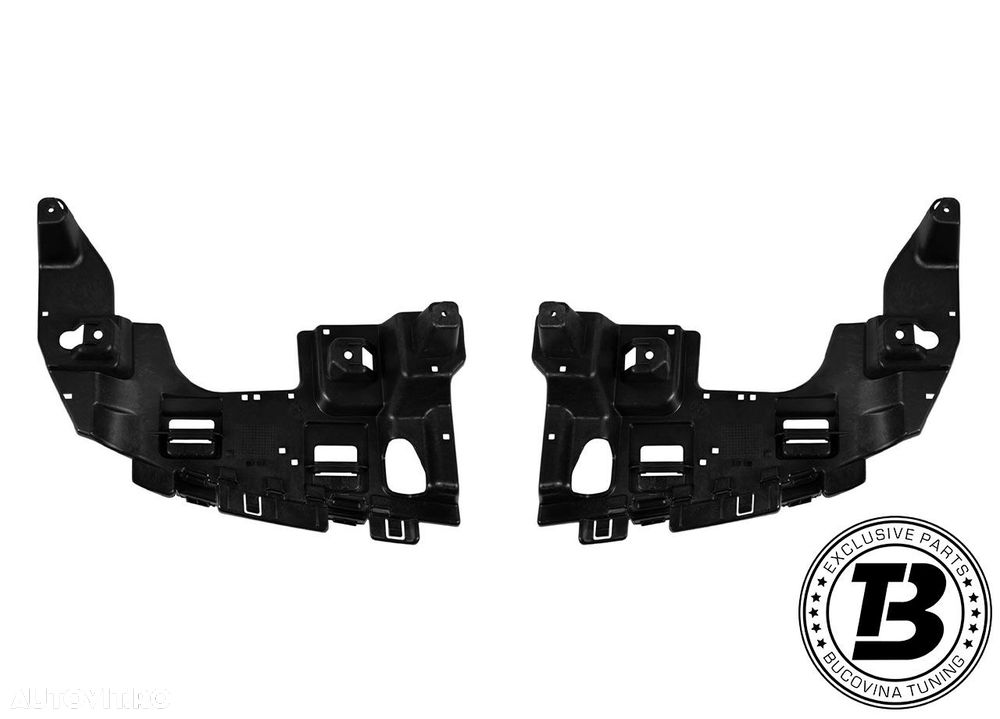 Difuzor Bara Spate cu Ornamente compatibil cu Mercedes GLS X166 GLS63 Design - 11