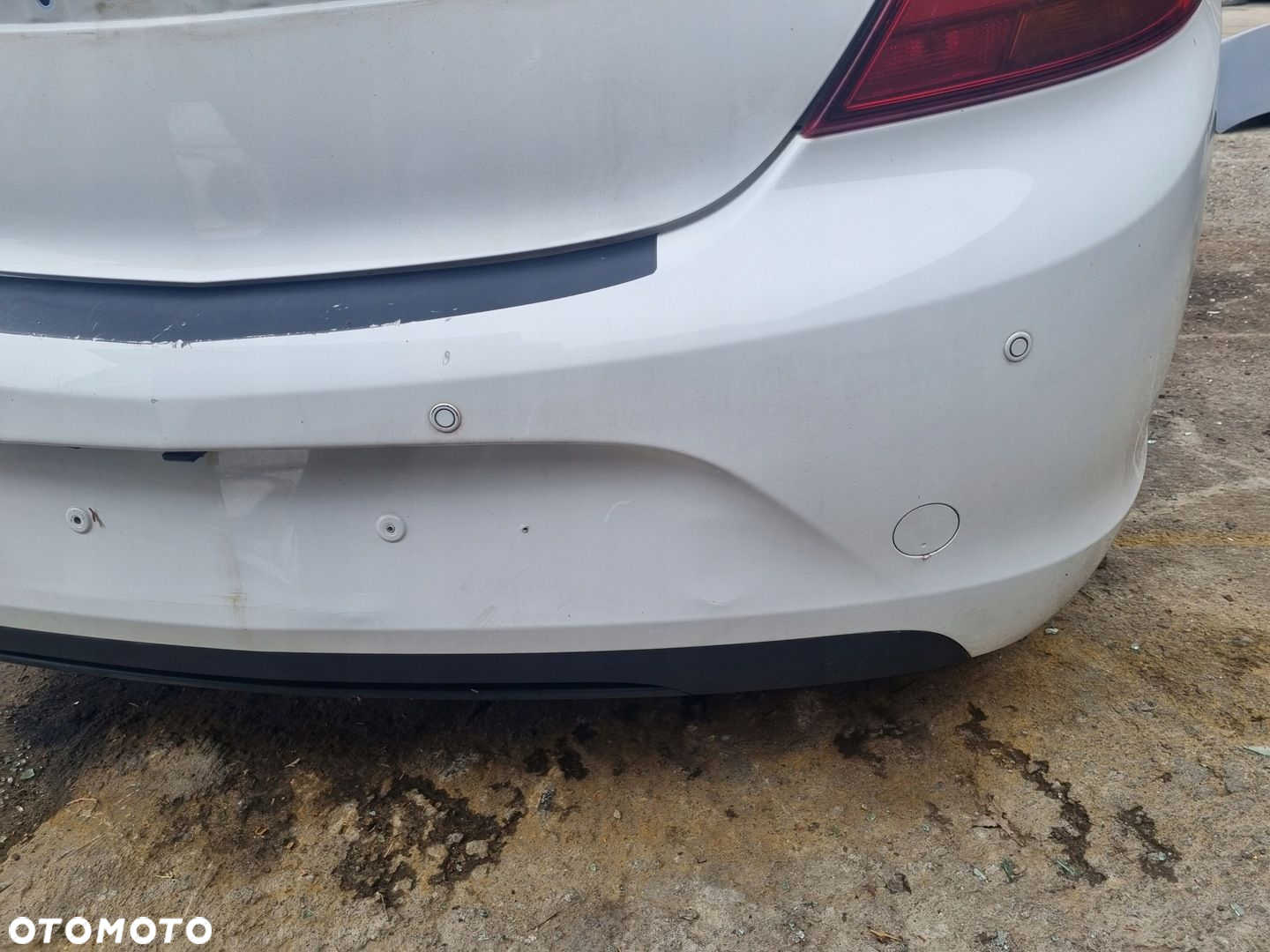 OPEL INSIGNIA A 13-17 LIFT 2014 r. Z40R HB ZDERZAK TYŁ TYLNY PDC - 8