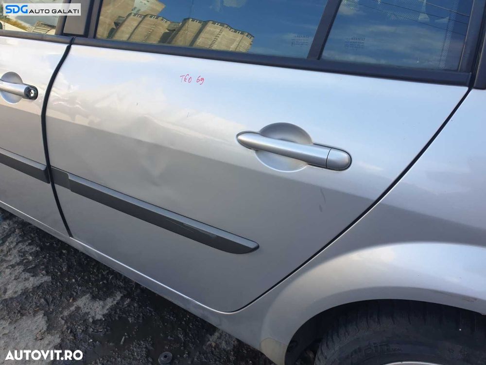 Bandou Ornament Plastic de pe Usa Portiera Stanga Spate Renault Megane 2 Break Combi 2002 - 2008 - 2