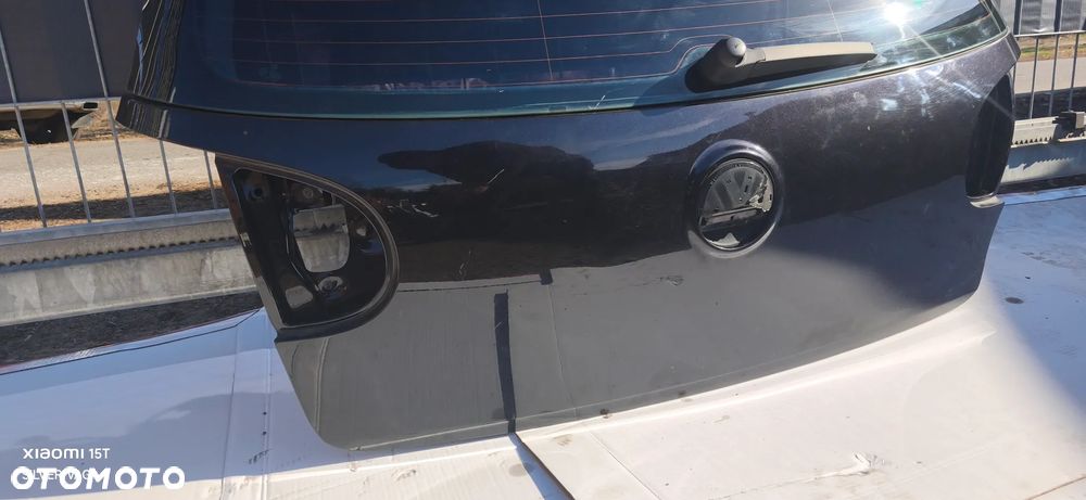 Klapa bagażnika kompletna VW golf 5 LC9Z LC9X czarna części hatchback - 5