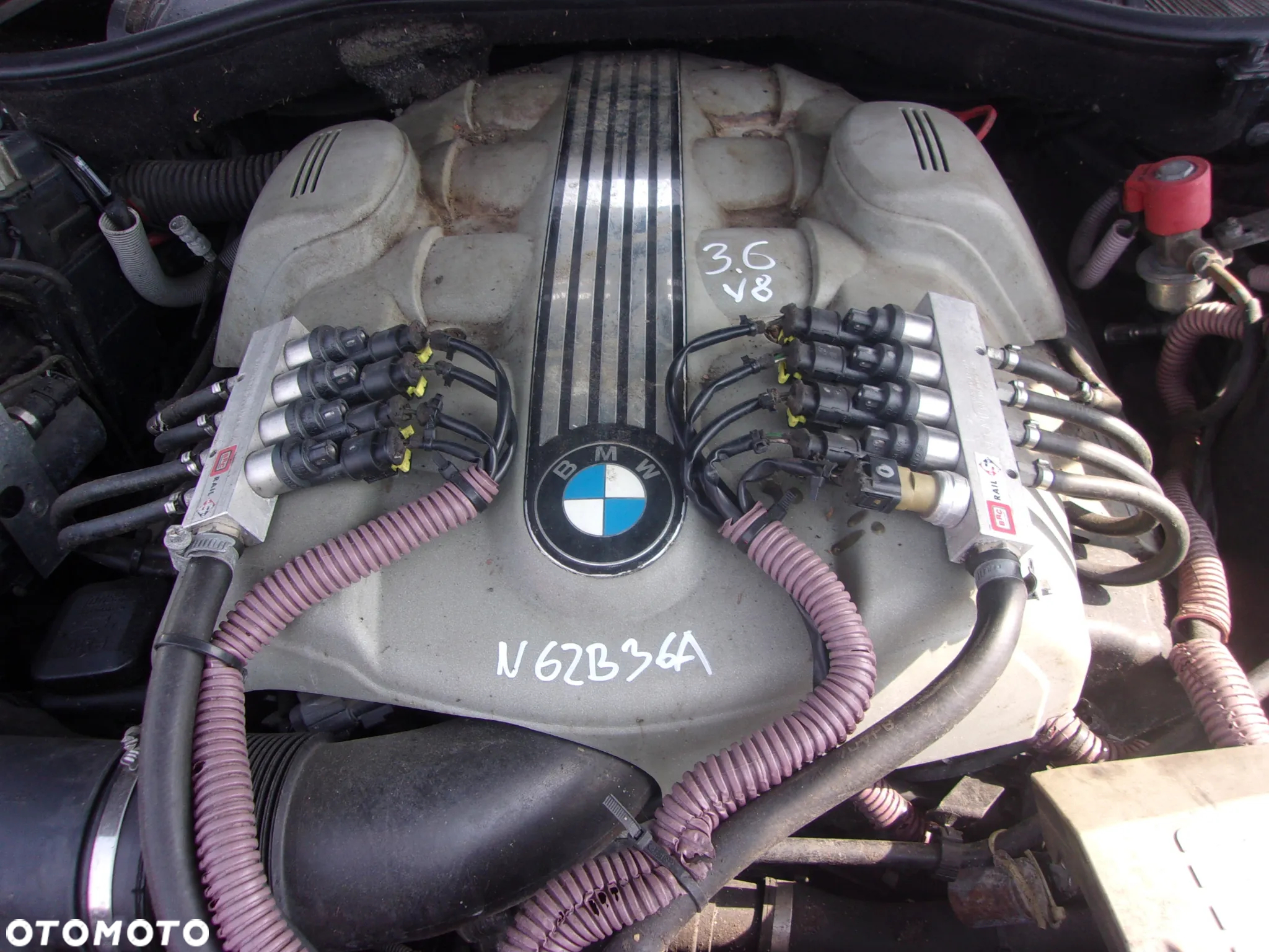 SILNIK BMW E65 7 N62B36A 3.6 V8 SWAP - 2